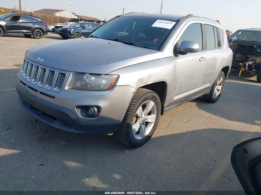 Vin: 1c4njceb8ed848805, lot: 46328796, jeep compass latitude 20142