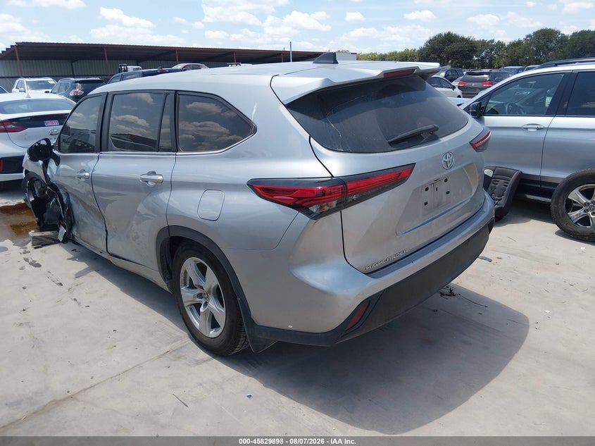Vin: 5tdkdrah0ps022982, lot: 46328799, toyota highlander le 20233