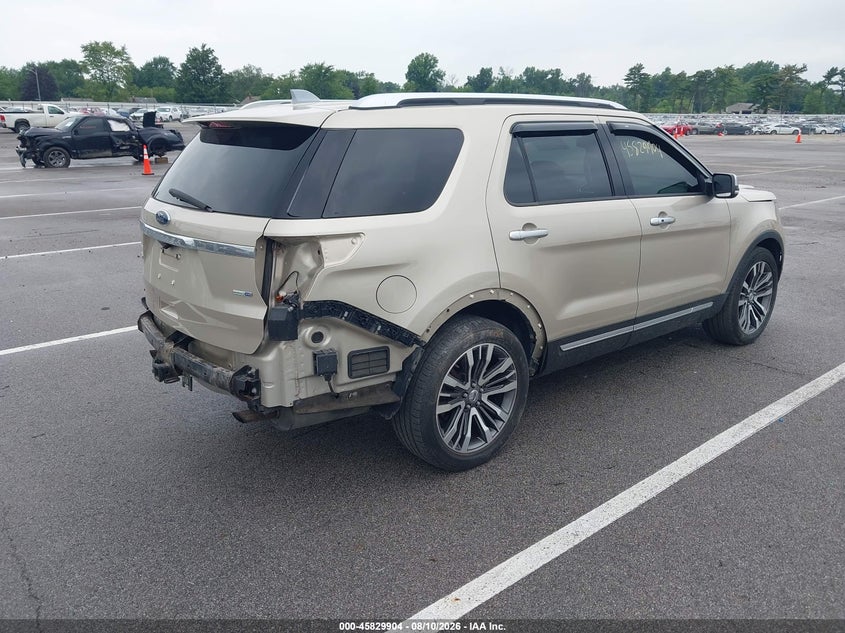 Vin: 1fm5k8ht5hgd82974, lot: 46328804, ford explorer platinum 20174