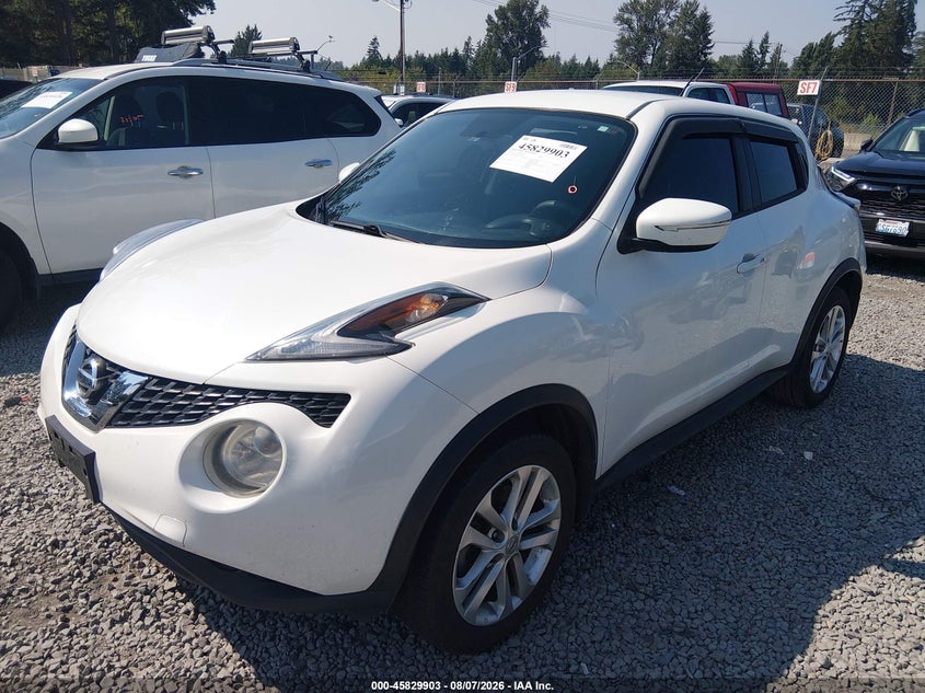 Vin: jn8af5mr8ft503103, lot: 46328805, nissan juke s 20152