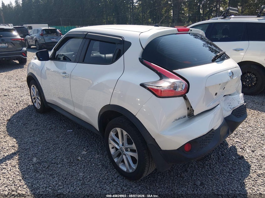 Vin: jn8af5mr8ft503103, lot: 46328805, nissan juke s 20153
