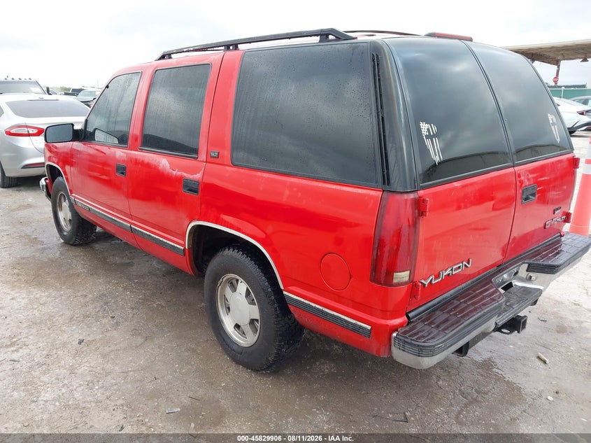 GMC YUKON 1995 VIN 1GKEC13K4SJ770686