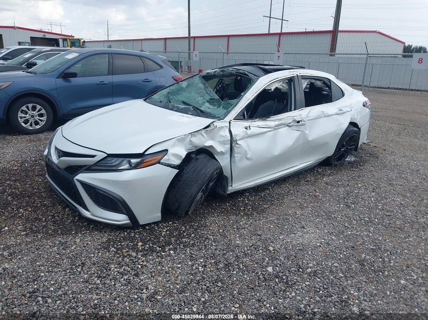 Vin: 4t1k61ak9ru871610, lot: 46328845, toyota camry xse 20242