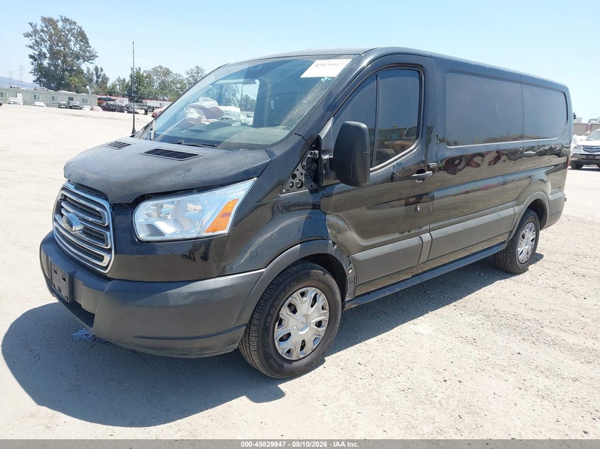 Vin: 1ftye1ymxjka38472, lot: 46328848, ford transit-150 20182