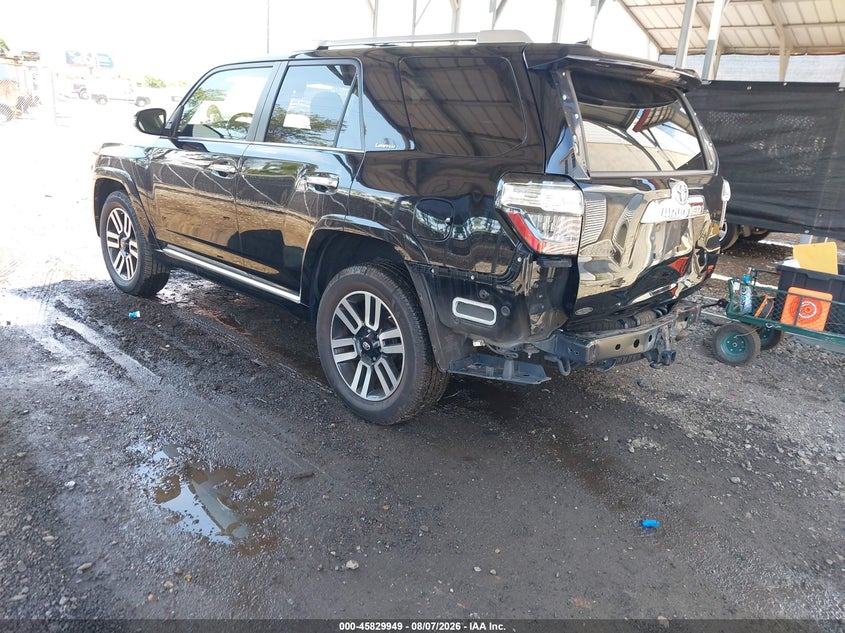 Vin: jtebu5jr8g5329738, lot: 46328849, toyota 4runner limited 20163