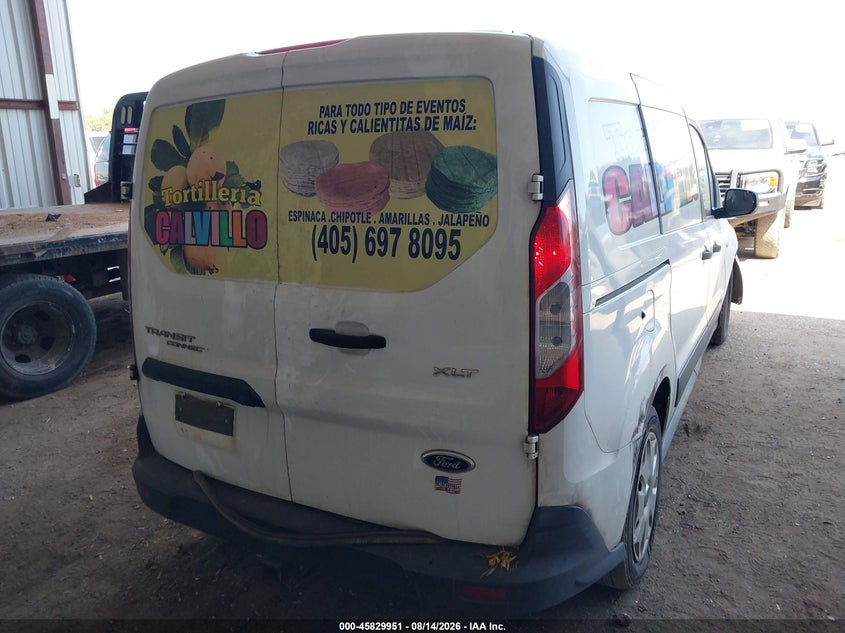 Vin: nm0ls7f70g1237996, lot: 46328852, ford transit connect xlt 20164