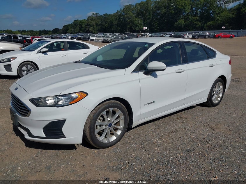 Vin: 3fa6p0lu3kr274385, lot: 46328861, ford fusion hybrid se 20192