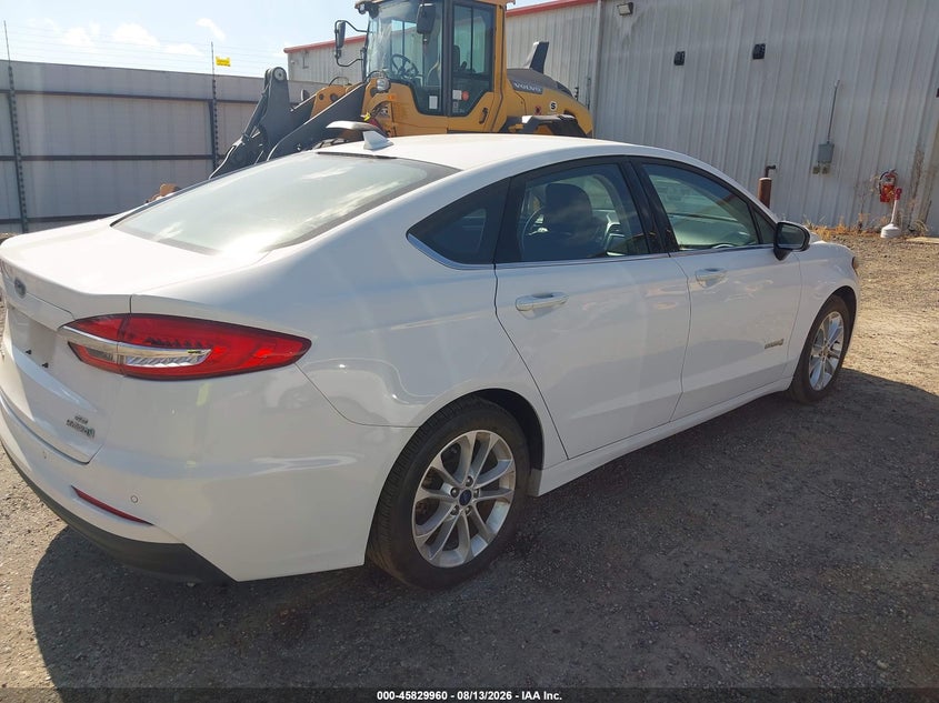 Vin: 3fa6p0lu3kr274385, lot: 46328861, ford fusion hybrid se 20194