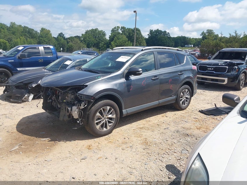 Vin: jtmrjrev3gd033994, lot: 46328870, toyota rav4 hybrid xle 20162