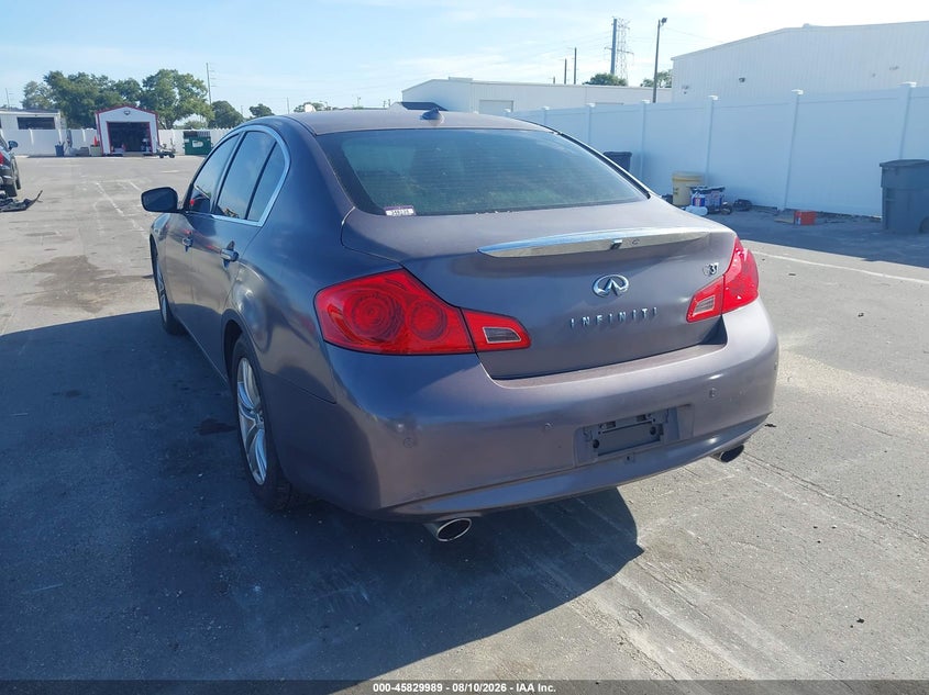 2013 INFINITI G37 auction photo 3