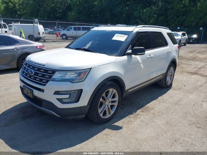 Vin: 1fm5k8d89ggc19289, lot: 46328958, ford explorer xlt 20162