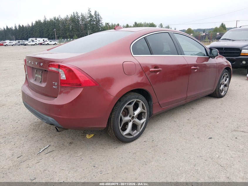 VOLVO S60 2011 VIN YV1902FH7B2000921