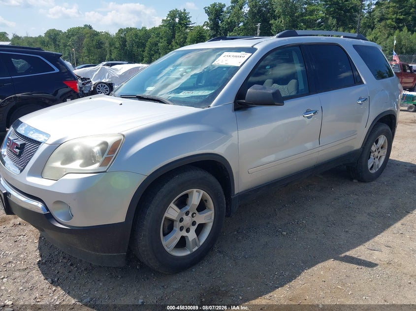 Vin: 1gkkvped9bj361954, lot: 46328990, gmc acadia sle 20112
