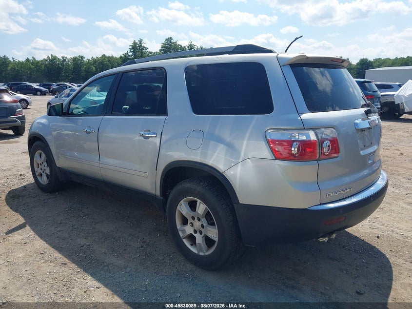Vin: 1gkkvped9bj361954, lot: 46328990, gmc acadia sle 20113