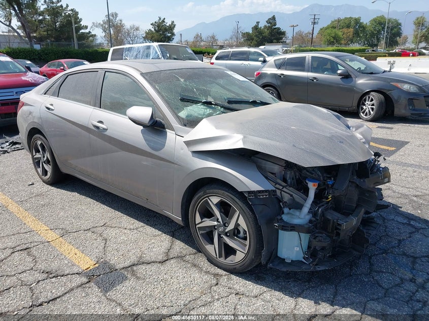 Vin: kmhln4aj9pu055543, lot: 46329018, hyundai elantra hybrid limited 2023 img_1
