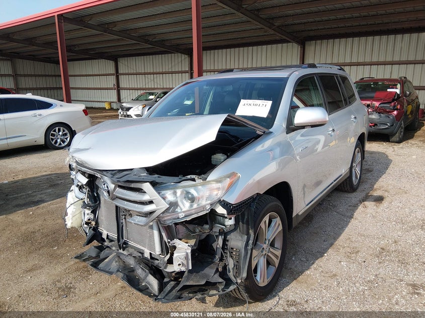 Vin: 5tddk3eh6d5234433, lot: 46329022, toyota highlander limited v6 20132