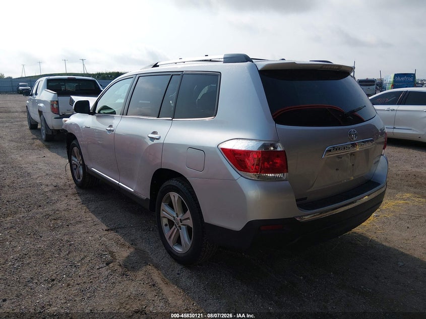 Vin: 5tddk3eh6d5234433, lot: 46329022, toyota highlander limited v6 20133