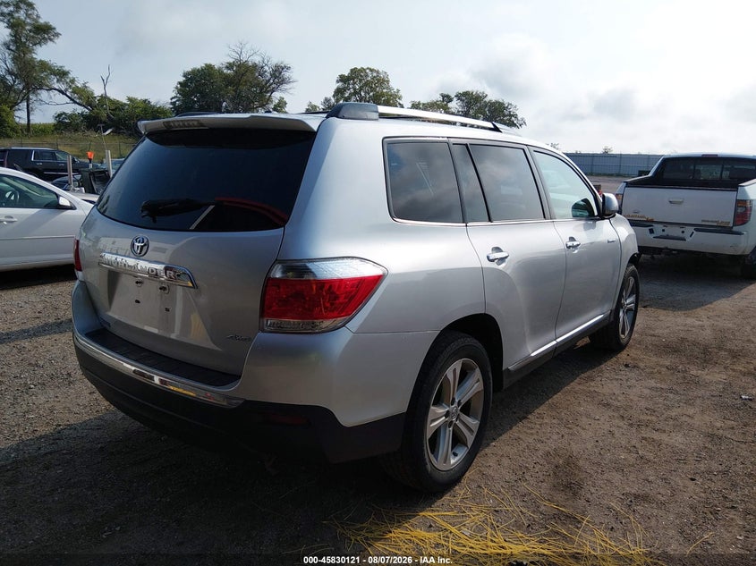 Vin: 5tddk3eh6d5234433, lot: 46329022, toyota highlander limited v6 20134