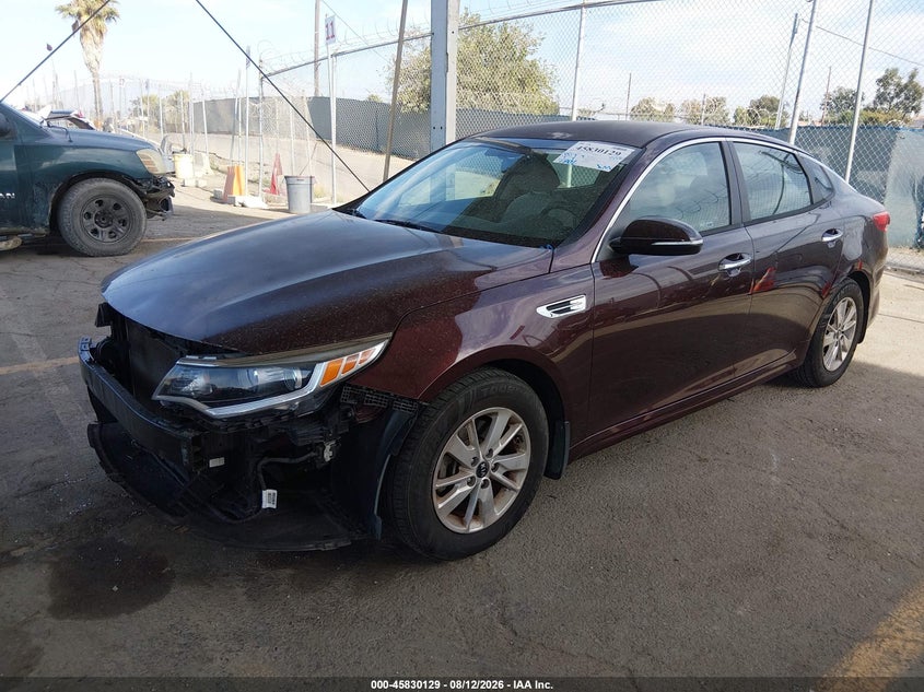Vin: 5xxgt4l32gg035781, lot: 46329030, kia optima lx 20162