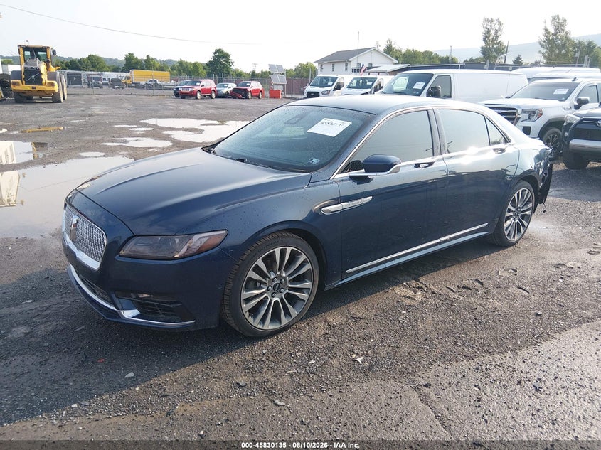 LINCOLN CONTINENTAL 2017 VIN 1LN6L9NC0H5600925