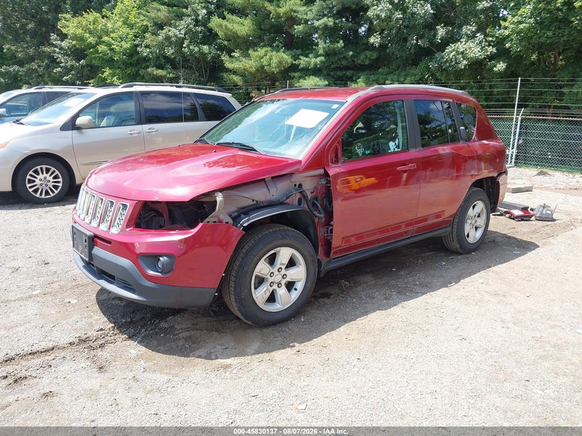 Vin: 1c4njcea0hd118902, lot: 46329038, jeep compass latitude 20172