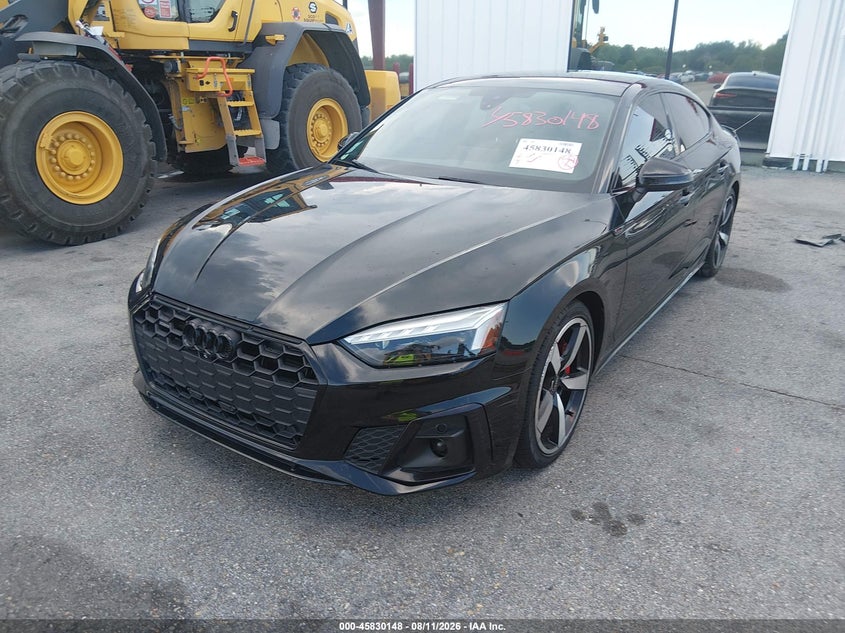 Vin: waufacf52na039991, lot: 46329049, audi a5 sportback premium plus 45 tfsi s line quattro s tronic 20222