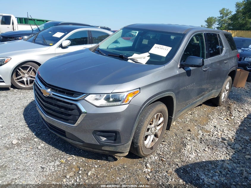 2018 Chevrolet Traverse, Обычный износ, IAAI, VIN 1GNERFKW2JJ171349 — фото 2