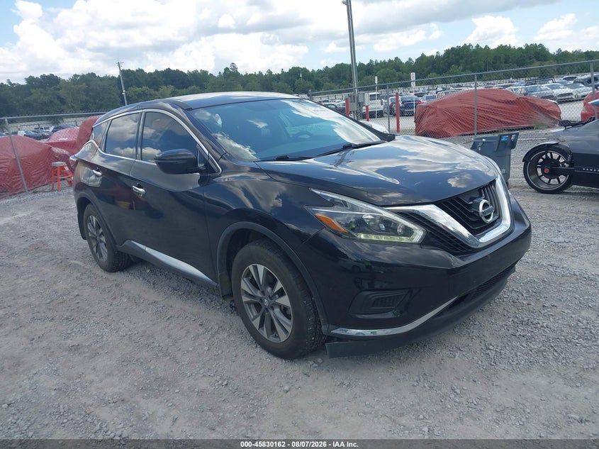 Vin: 5n1az2mg1jn142712, lot: 46329063, nissan murano s 2018 img_1