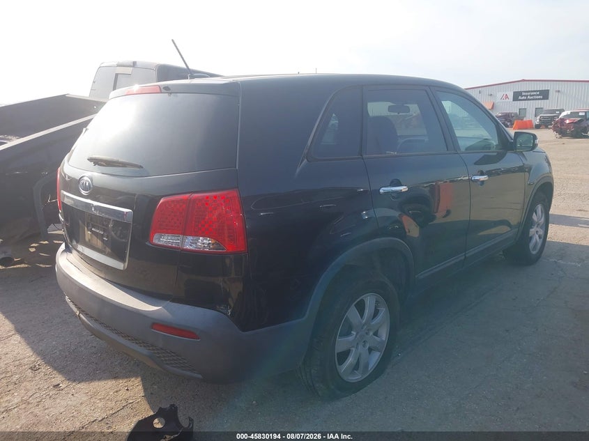 Vin: 5xykt3a12bg016173, lot: 46329095, kia sorento lx 20114