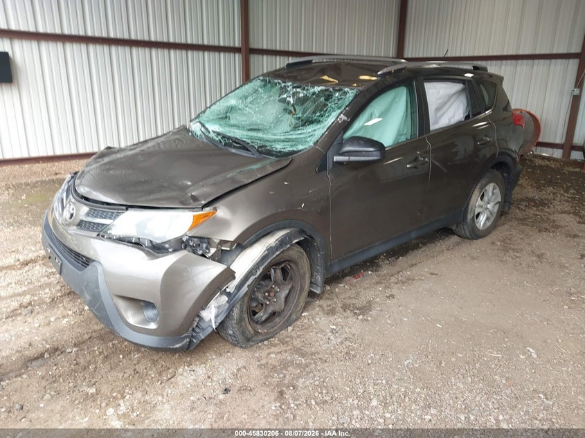 Vin: 2t3bfrev9fw265245, lot: 46329107, toyota rav4 le 20152