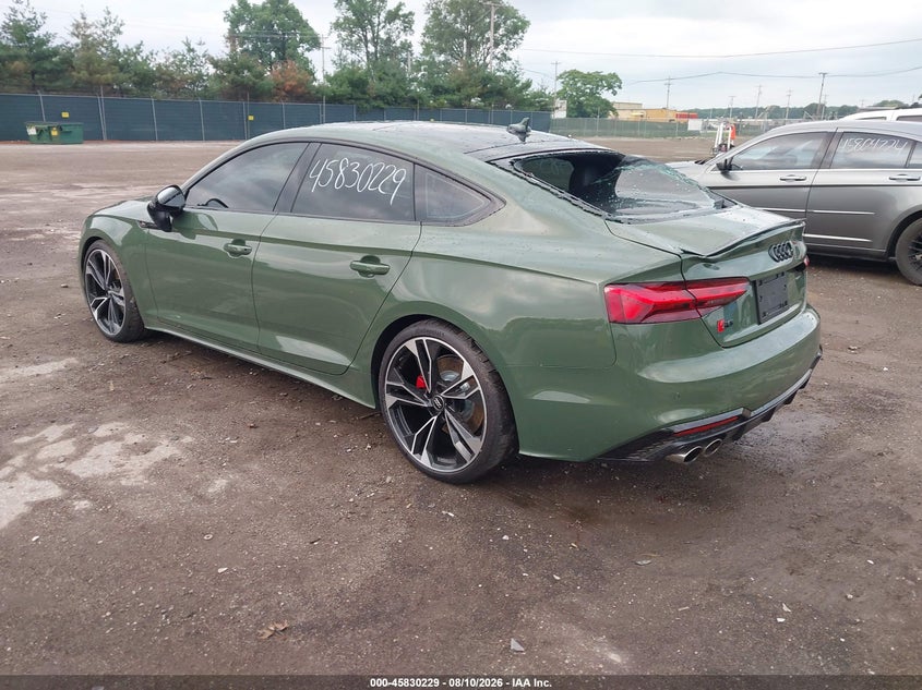 Vin: wauc4cf51la016743, lot: 46329130, audi s5 sportback premium plus tfsi quattro tiptronic 20203