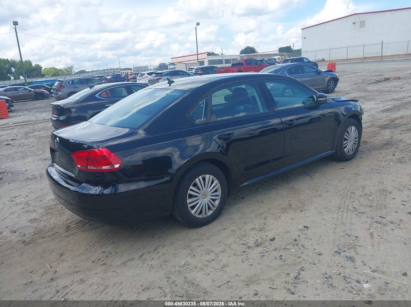Vin: 1vwat7a3xfc069733, lot: 46329136, volkswagen passat 1.8t s 20154