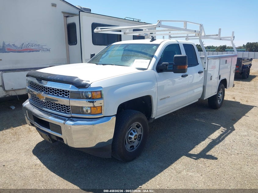 Vin: 2gb2creg1k1213335, lot: 46329137, chevrolet silverado 2500hd wt 20192