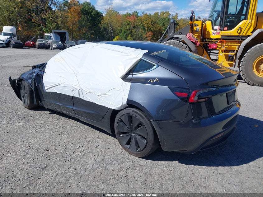 Vin: 5yj3e1ea8sf884828, lot: 46329148, tesla model 3 long range rear-wheel drive 20253