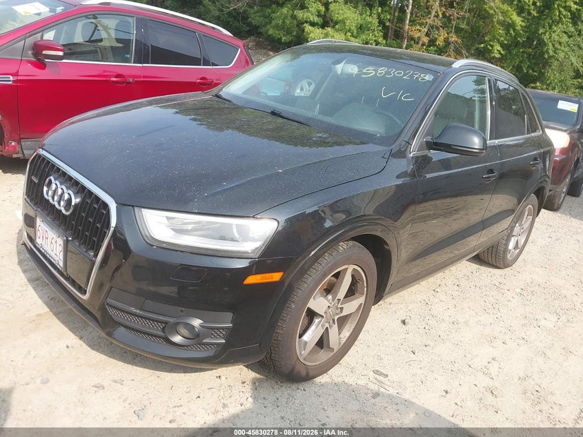 Vin: wa1efcfsxfr012699, lot: 46329179, audi q3 2.0t premium plus 20152