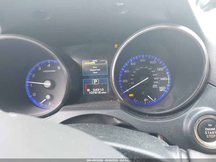 2015 SUBARU OUTBACK auction photo 7