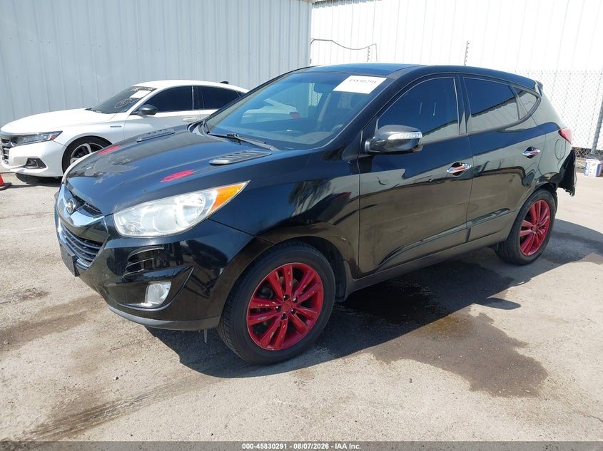 Vin: km8ju3ac0du616424, lot: 46329192, hyundai tucson limited 20132