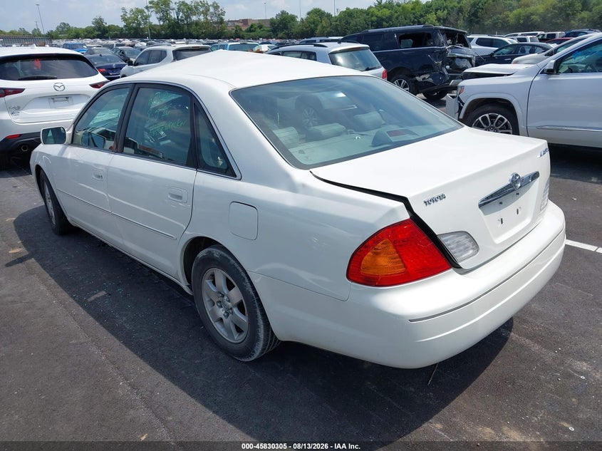 2001 TOYOTA AVALON auction photo 3