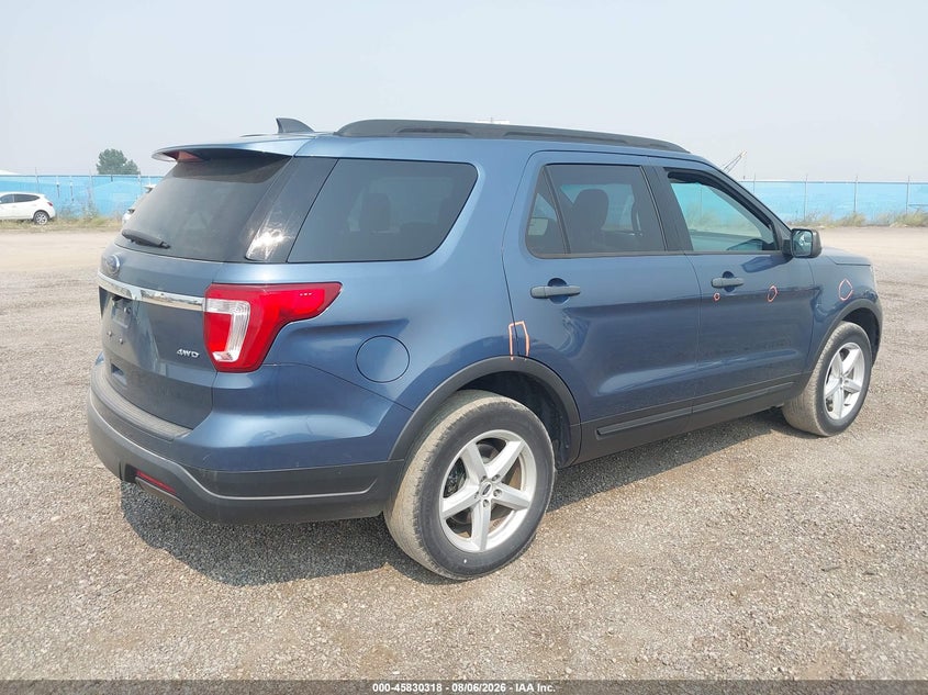 Vin: 1fm5k8b89jgc01319, lot: 46329219, ford explorer 20184
