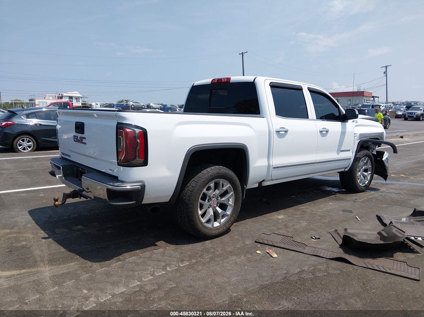 Vin: 3gtu2necxhg135909, lot: 46329222, gmc sierra 1500 slt 20174