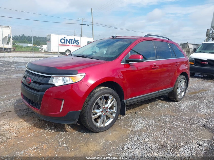 Vin: 2fmdk4kc3dbc83603, lot: 46329231, ford edge limited 20132