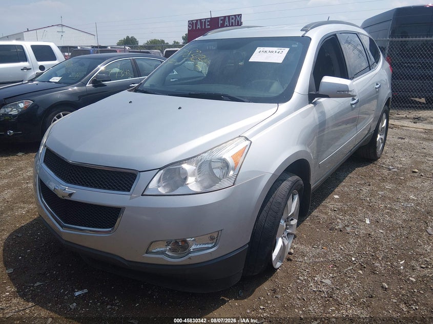 Vin: 1gnkrged6cj399411, lot: 46329242, chevrolet traverse lt w/1lt 20122