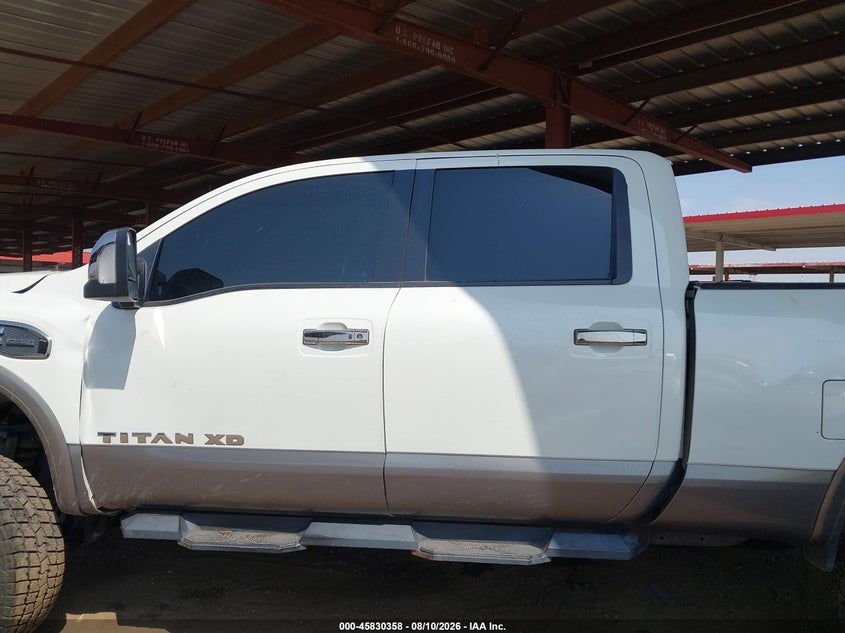 NISSAN TITAN XD 2017 VIN 1N6BA1F49HN566840