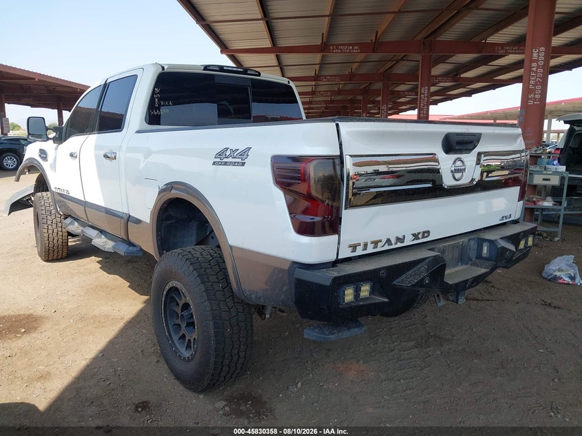 2017 NISSAN TITAN XD auction photo 3