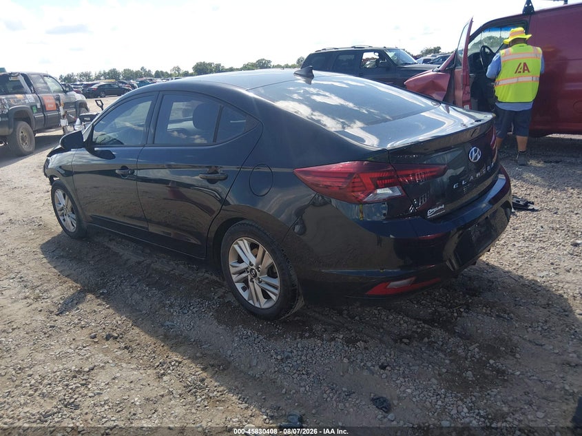 Vin: 5npd84lf4kh405320, lot: 46329309, hyundai elantra sel 20193