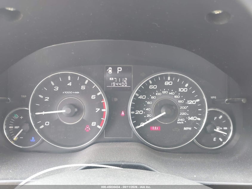 SUBARU OUTBACK 2011 VIN 4S4BRBKC7B3338638