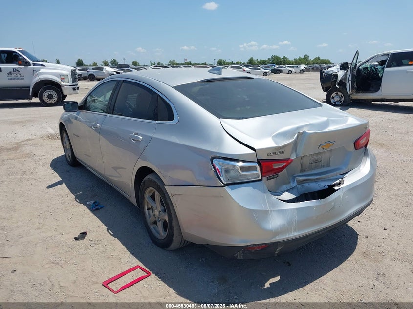 Vin: 1g1zb5st2gf305523, lot: 46329384, chevrolet malibu ls 20163