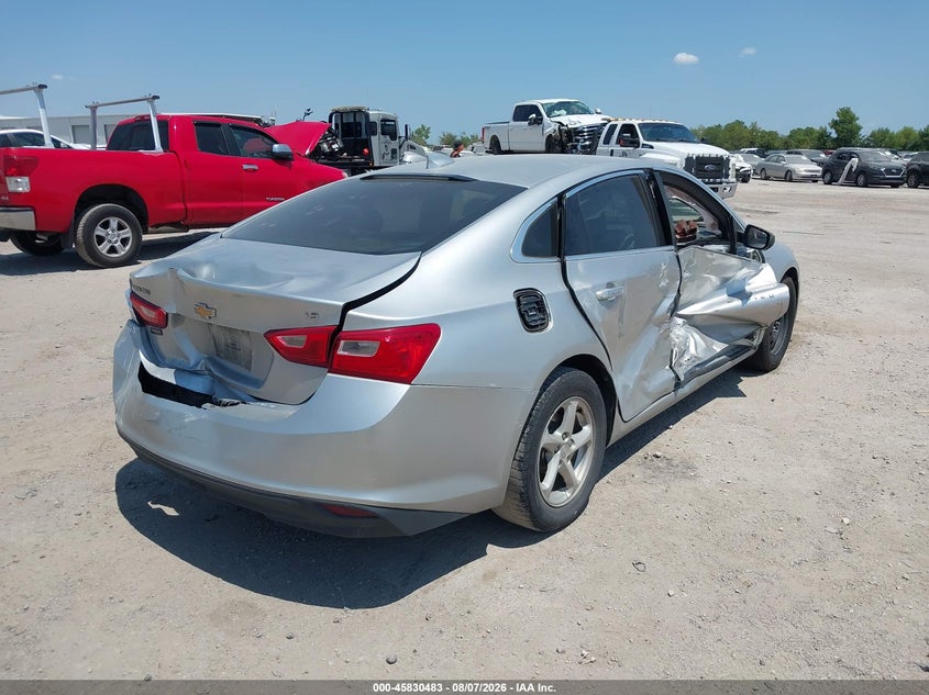 Vin: 1g1zb5st2gf305523, lot: 46329384, chevrolet malibu ls 20164
