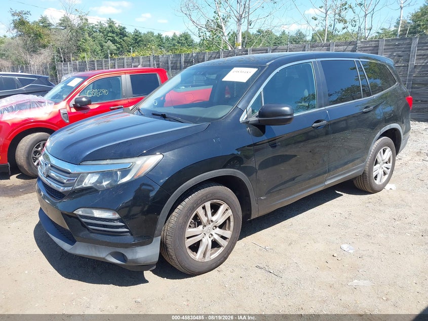 2016 HONDA PILOT SPORT UTILITY VEHICLE 3.5L V-6 DI, VVT, 280HP
