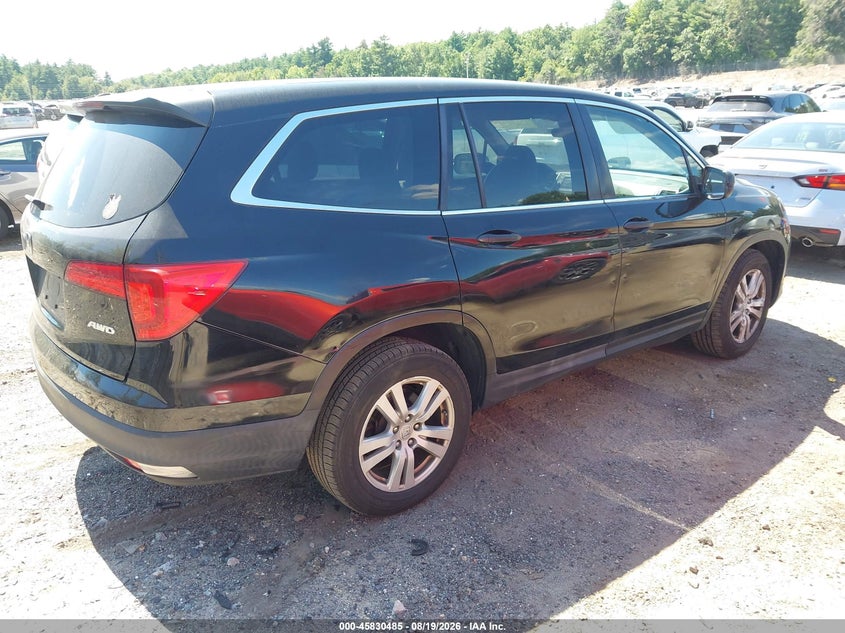 2016 HONDA PILOT SPORT UTILITY VEHICLE 3.5L V-6 DI, VVT, 280HP